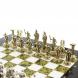 Шахматы &amp;quot;Подвиги Геракла&amp;quot; доска 28х28 см мрамор змеевик 122703
