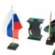 Настольный набор &amp;quot;Орел&amp;quot; из змеевика с бюваром 127992