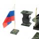 Настольный набор &amp;quot;Орел&amp;quot; из змеевика с бюваром 127993