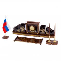 Настольный набор руководителя &amp;quot;Версаль&amp;quot; обсидиан