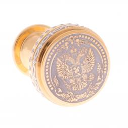 Оснастка для печати &amp;quot;Рубин&amp;quot; круглая в подарочной коробке Златоуст