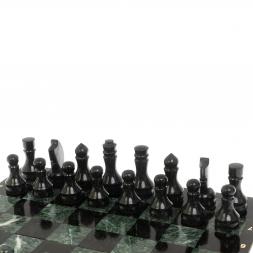 Настольная игра Шахматы Нарды Шашки &amp;quot;3 в 1&amp;quot; из змеевика