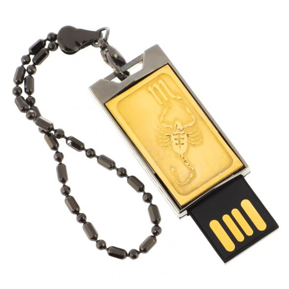 Флешка брелок знак зодиака «Скорпион» 32 Gb Златоуст 122229