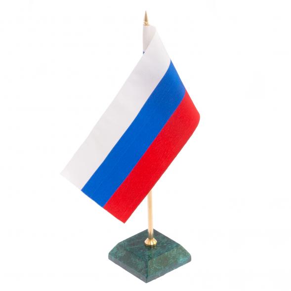 Настольный набор &amp;quot;Орел&amp;quot; змеевик с лотком А4 и бюваром 125946
