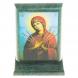 Икона &amp;quot;Семистрельная&amp;quot; змеевик 8х4х9,5 см 123504