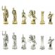 Шахматы &amp;quot;Древний Рим&amp;quot; доска из обсидиана 40х40 см 128353