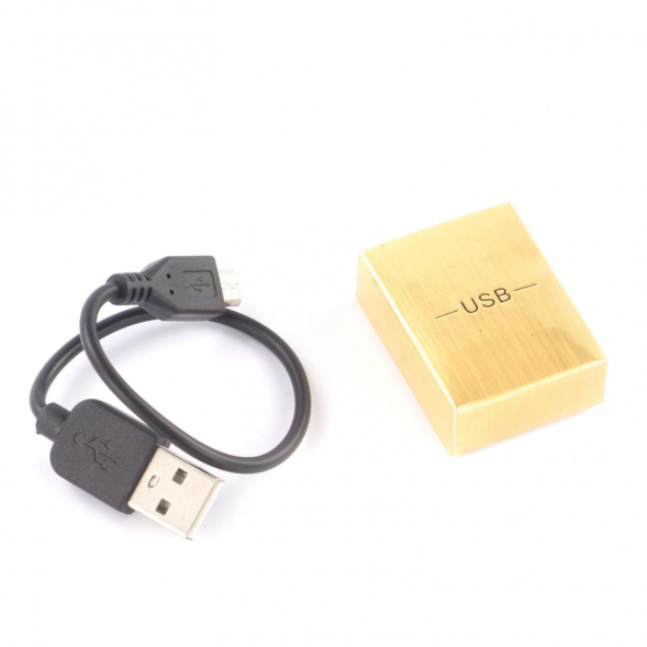 USB зажигалка из камня чароит 122449