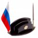 Набор для офисного стола &amp;quot;Мини 4&amp;quot; из черно-серого обсидиана 125812