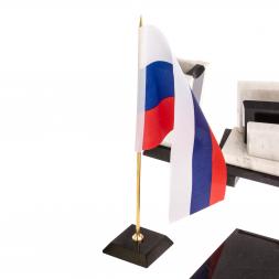 Офисный канцелярский набор &amp;quot;Бюрократ&amp;quot; из белого мрамора